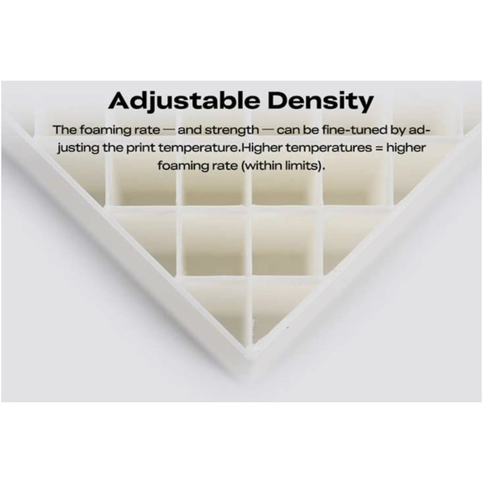 Пластик для 3D-принтера Creality PLA Hyper Lightweight 1кг, 1.75мм, White (3301010555)