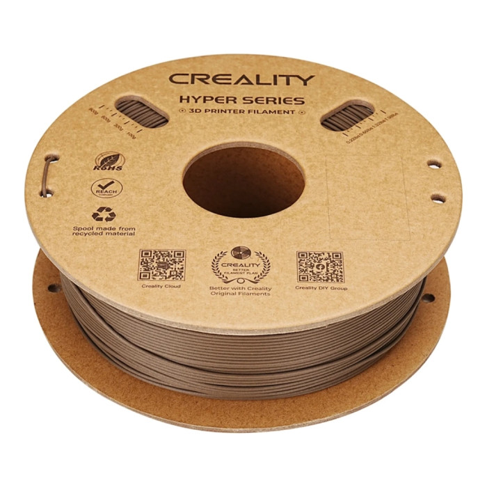 Пластик для 3D-принтера Creality PLA-CF 1кг, 1.75мм, grayish yellow (3301060017)