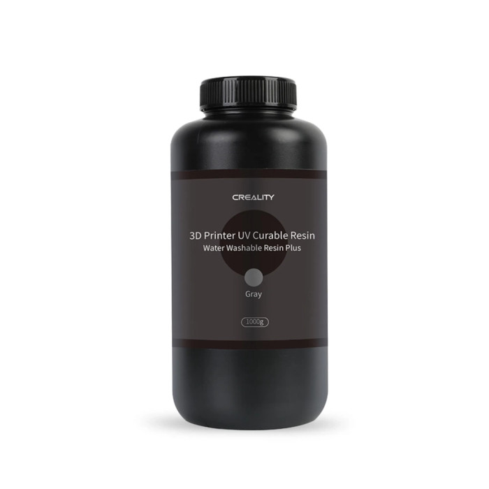 Фотополімерна смола Creality Resin, Water Washable Plus 1кг, gray (3302010041)