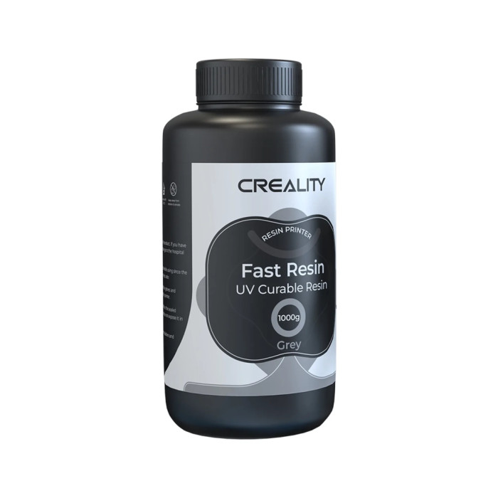 Фотополімерна смола Creality Resin, LCD Fast, 1кг, gray (3302180005)