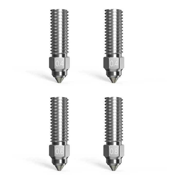 Хотенд (Сопло) Creality Nozzle Kit 8pcs Bimetallic High Flow (4008030058)