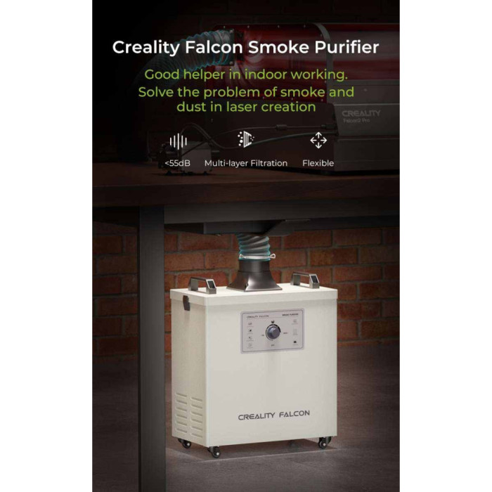 Фільтр для 3D-принтера Creality Falcon Smoke Purifier EU YW200 (4008060112)