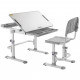 Парта зі стільцем Cubby Disa Grey