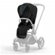 Набір текстилю для коляски Cybex Priam Deep Black (521002417)