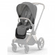 Набір текстилю для коляски Cybex Priam PLUS Manhattan Grey (521002429)