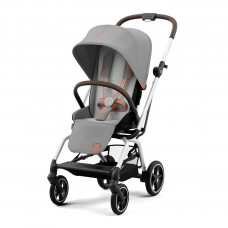 Коляска Cybex Eezy S Twist+ 2 SLV Lava Grey (з бампером) (522001097)