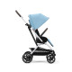 Коляска Cybex Eezy S Twist+ 2 SLV Beach Blue (з бампером) (522001117)