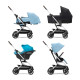 Коляска Cybex Eezy S Twist+ 2 SLV Beach Blue (з бампером) (522001117)