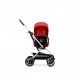 Коляска Cybex Eezy S Twist+ 2 SLV Hibiscus Red з бампером (522001127)