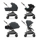 Коляска Cybex Melio Monument Grey (з бампером) (522002663)