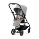 Коляска Cybex Eezy S Twist+ 2 BLK Lava Grey (з бампером) (522003769)