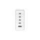 Зарядний пристрій D-Link 4xUSB-C + 1xUSB PD240W GaN white (DCF-241)