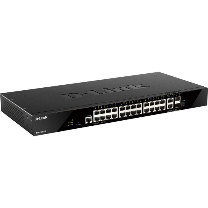 Комутатор мережевий D-Link DGS-1520-28