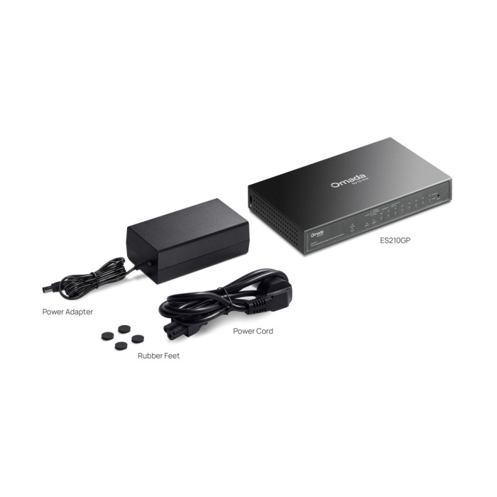 Комутатор мережевий D-Link ES210GP