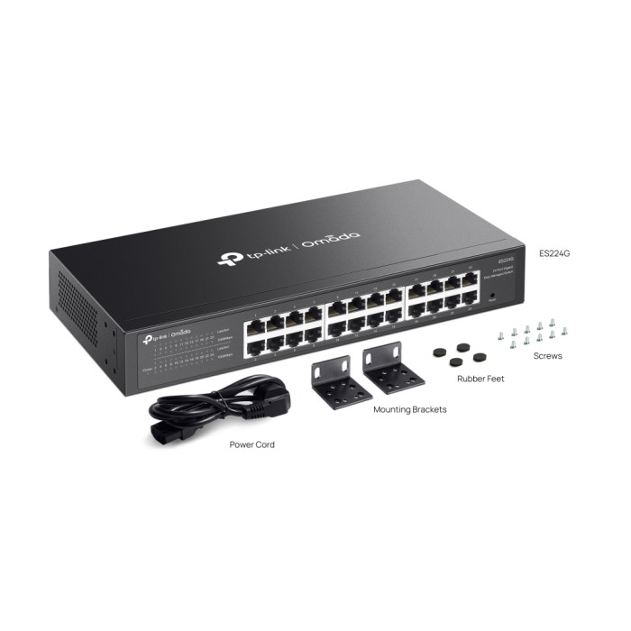 Комутатор мережевий D-Link ES224G