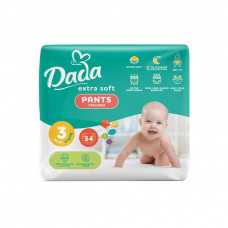 Підгузок Dada Extra Soft 3 Midi (6-11 кг) 34 шт (4820174980672)