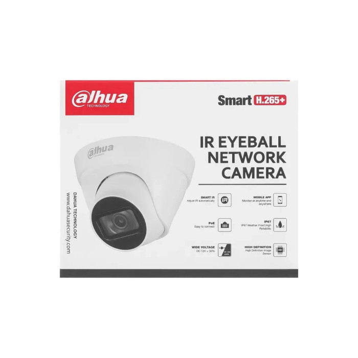 Камера відеоспостереження Dahua DH-IPC-HDW1230T1 (2.8)