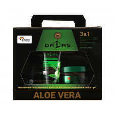 Набір косметики Dalas Aloe Vera шампунь 500 мл + маска для волосся 500 мл + крем для рук 75 мл (4260637724939)