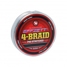 Шнур DAM Effzett 4-BRAID 125м 0,20мм 9,9кг/22Lb (moss green) (52681)