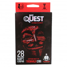 Настільна гра Danko Toys Best Quest Таємниця слів, українська (BQ-01-01/04U)