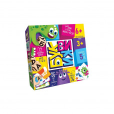 Настільна гра Danko Toys Буквики, російська (G-BU-01)