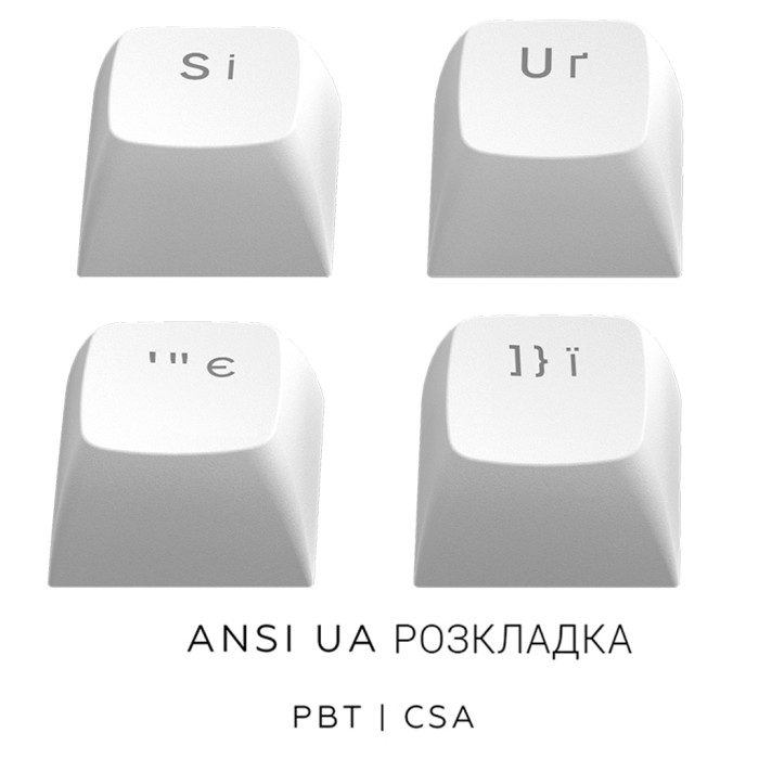 Клавіатура Dark Project ALU81 Terra Nostra PBT RGB Mech G3MS Moonstone White (DPKB_NOSTRA_81_ANSI_WHITE_UA)