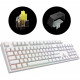 Клавіатура Dark Project One KD104A White PBT Gateron Mechanical Yellow (DPO-KD-104A-100100-GYL)