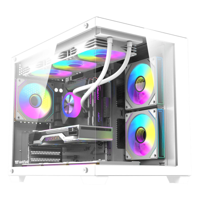 Корпус для ПК DARKFLASH B275 PRO WHITE
