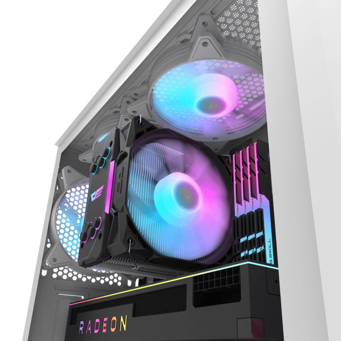 Корпус для ПК DARKFLASH DK352 PLUS WHITE