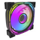Кулер до корпусу DARKFLASH INF24 3IN1(PWM) BLACK