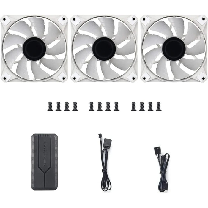 Кулер до корпусу DARKFLASH INF8 PRO 3IN1 WHITE