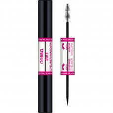 Туш для вій Debby 2 in 1 Eyeliner Mascara Extra Black (8009518261677)