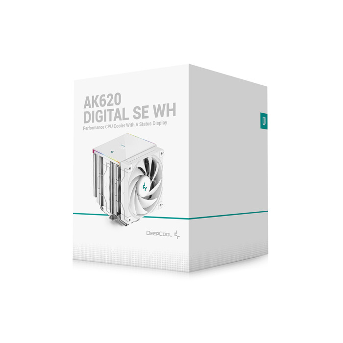 Кулер до процесора Deepcool AK620 DIGITAL SE WH