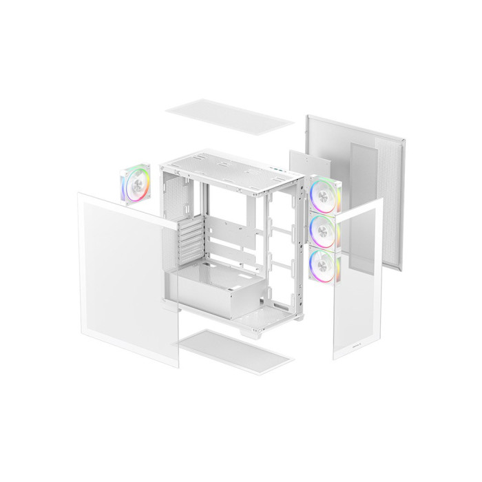 Корпус для ПК Deepcool CG580 4F WH V2