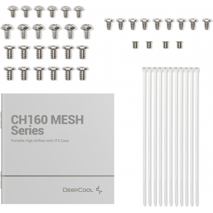 Корпус для ПК Deepcool CH160 MESH WH