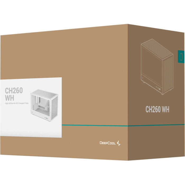 Корпус для ПК Deepcool CH260 WH