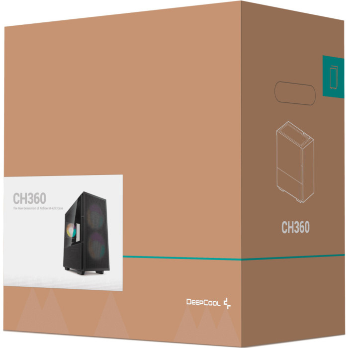 Корпус для ПК Deepcool CH360