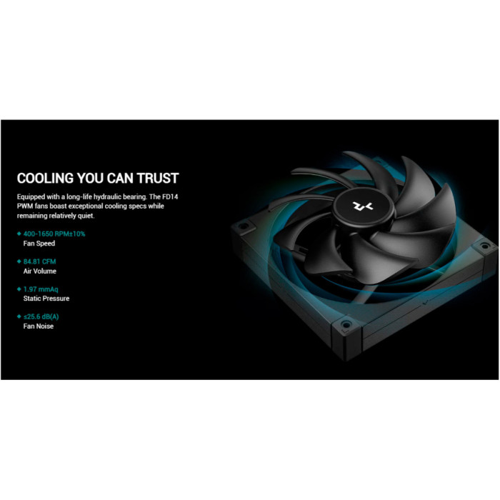 Кулер до корпусу Deepcool FD14