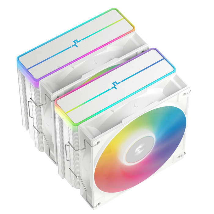 Кулер до процесора Deepcool AG620 WH ARGB V2 (R-AG620-WHAMMN-GJD)