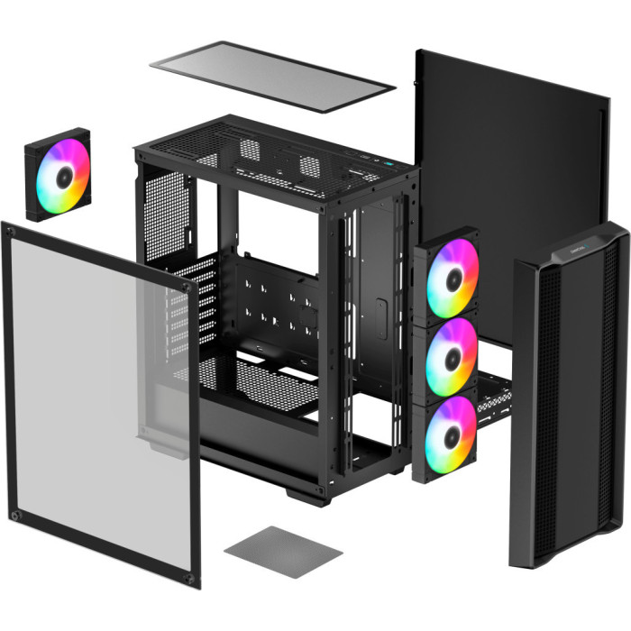 Корпус для ПК Deepcool CC560 ARGB V2 (R-CC560-BKTAA4-G-2)