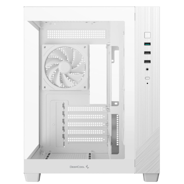 Корпус для ПК Deepcool CG330 3F White (R-CG330-WHNGM3-G)