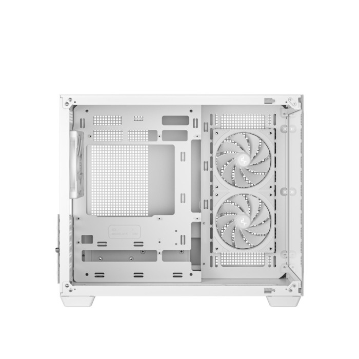 Корпус для ПК Deepcool CG330 3F White (R-CG330-WHNGM3-G)