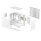 Корпус для ПК Deepcool CG330 3F White (R-CG330-WHNGM3-G)