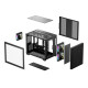 Корпус для ПК Deepcool CG330 Mesh 3F Black (R-CG330MESH-BKANM3-G)