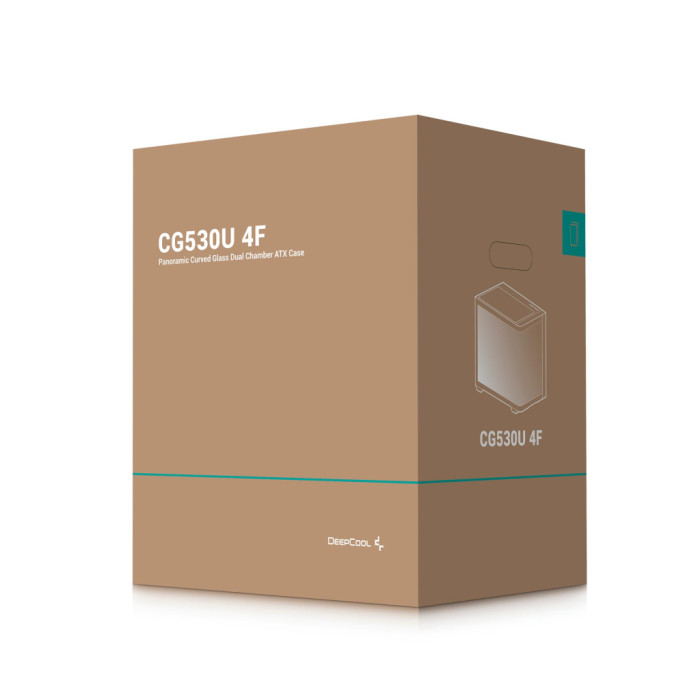 Корпус для ПК Deepcool CG530U 4F Black (R-CG530U-BKAGA4-G)