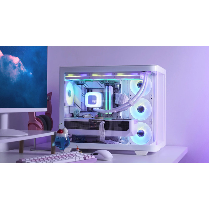Корпус для ПК Deepcool CG530U 4F White (R-CG530U-WHAGA4-G)