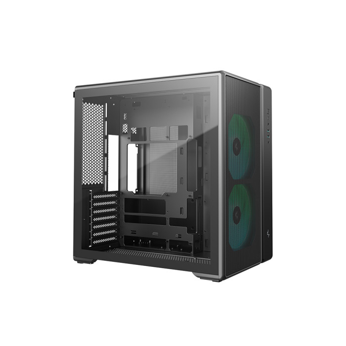 Корпус для ПК Deepcool CG590 Mesh 2F Black (R-CG590MESH-BKANA2-G)