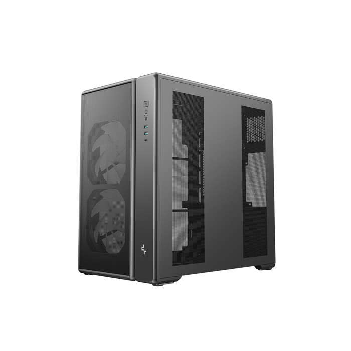 Корпус для ПК Deepcool CG590 Mesh 2F Black (R-CG590MESH-BKANA2-G)
