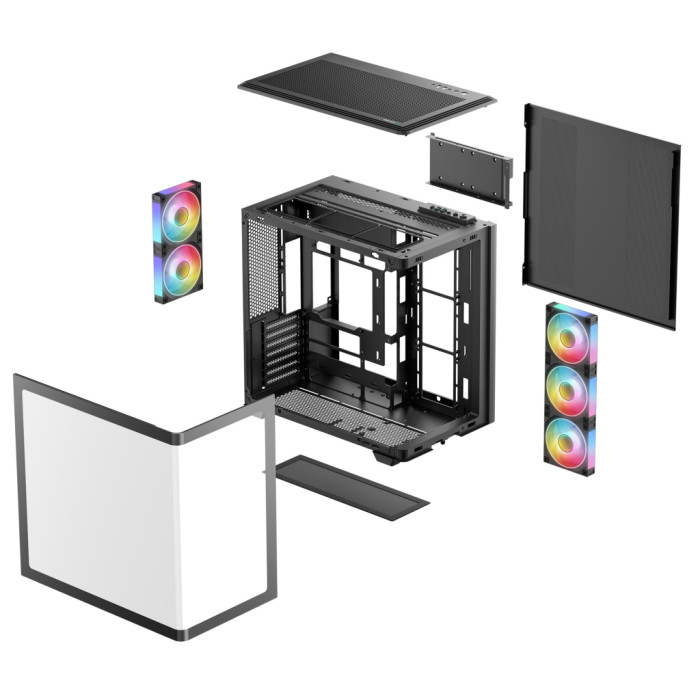 Корпус для ПК Deepcool CG590U 5F Black (R-CG590U-BKAGA5-G)