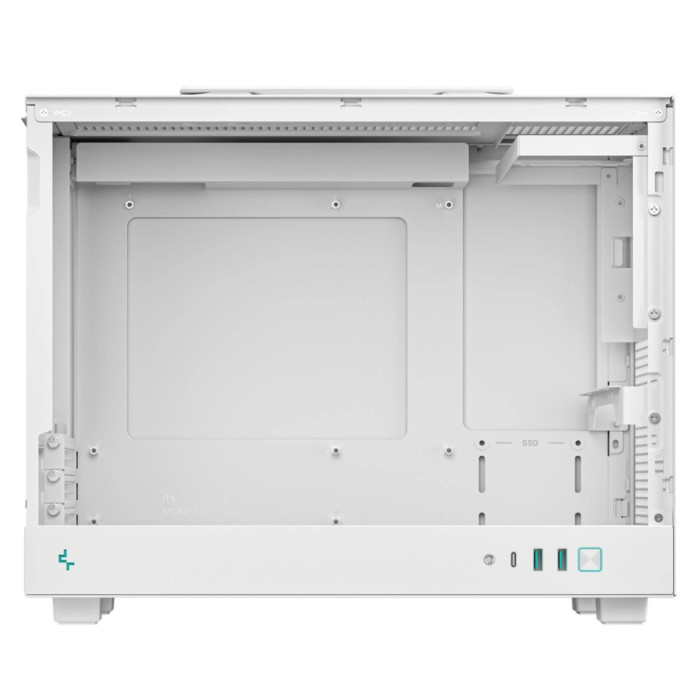 Корпус для ПК Deepcool CH160 Plus White (R-CH160-WHNGM0-G)
